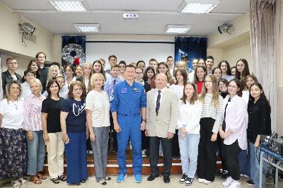 Встреча с Героем России космонавтом С.В. Кудь-Сверчковым